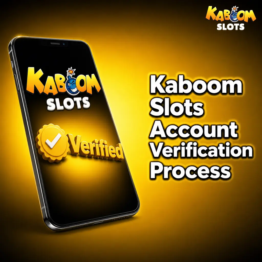 Kaboom Slots account verification process showing required documents for UKGC compliance and withdrawal access