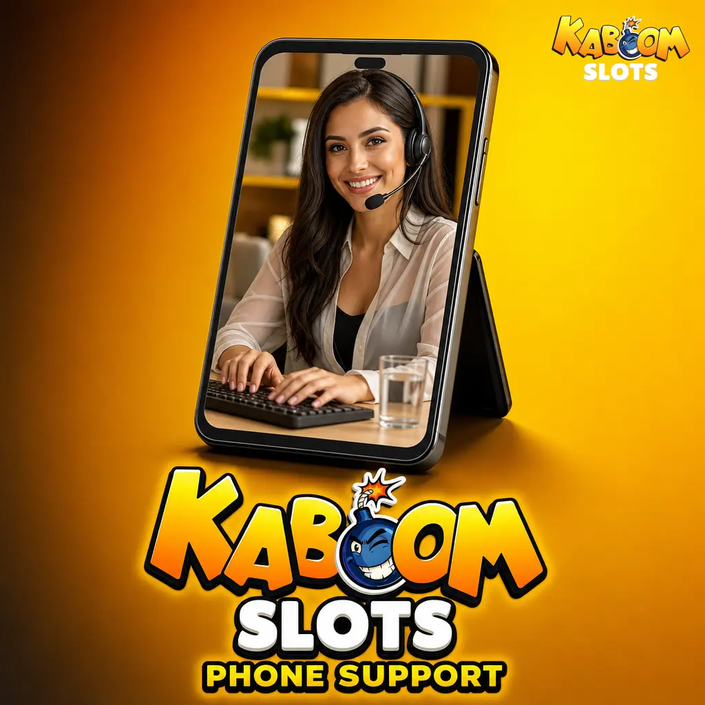 Kaboom Slots phone support helpline for UK players to resolve complex issues, disputes, and account security concerns