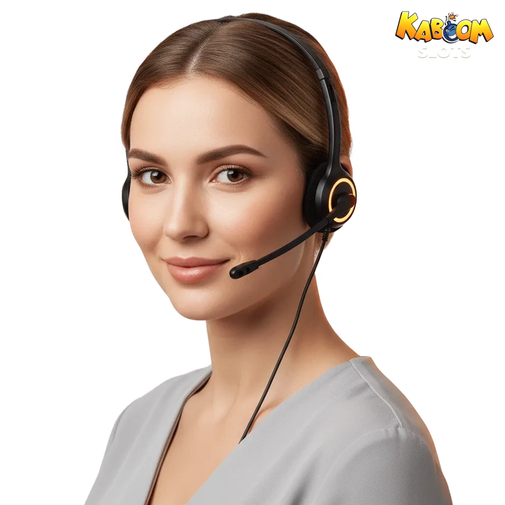 Kaboomslots contacts in the UK: live chat, email, phone, messengers, social. English support; fast chat, email <24h.